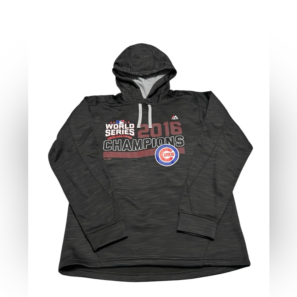 Brand New with Tags Mens Medium Chicago Cubs World Series Champions 2016 Hoodie